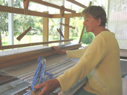 Elizabeth, assistant weaver