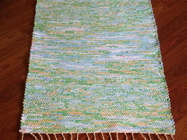Blue, Green, Gold 2 x 3 ft. Kitchen And Bath Rug