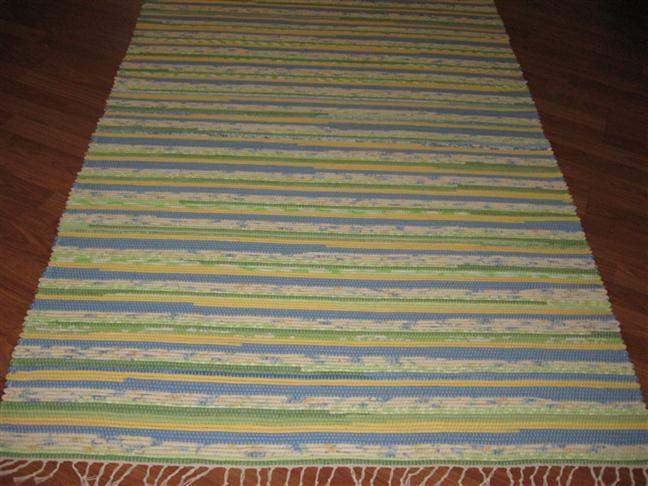 Blue, Yellow, Green 4 x 6 ft. Area Rug