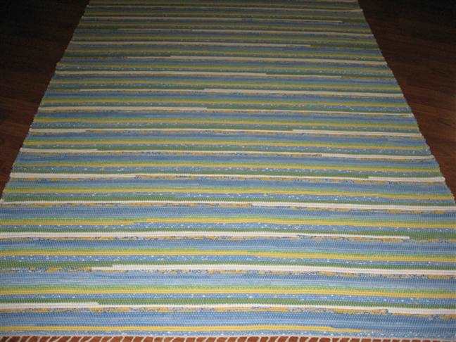 Blue, Yellow, Green 5 x 8 ft. Area Rug